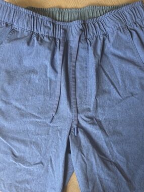 Eddie Bauer Blue Drawstring Athletic Shorts